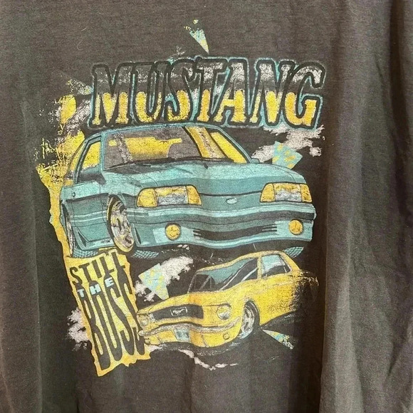 (50) Vintage  mustang tee - Picture 2 of 4